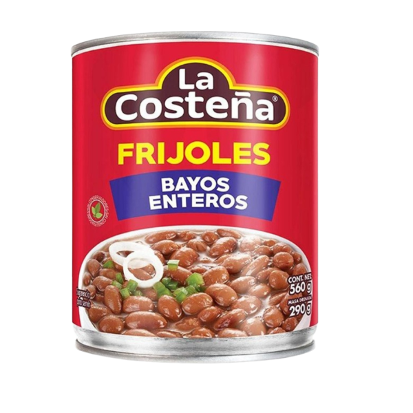 Frijol Bayo Enteros 580g
