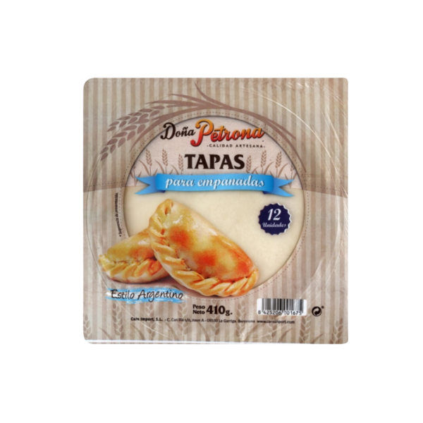 Tapas de Empanadas 12 unidades